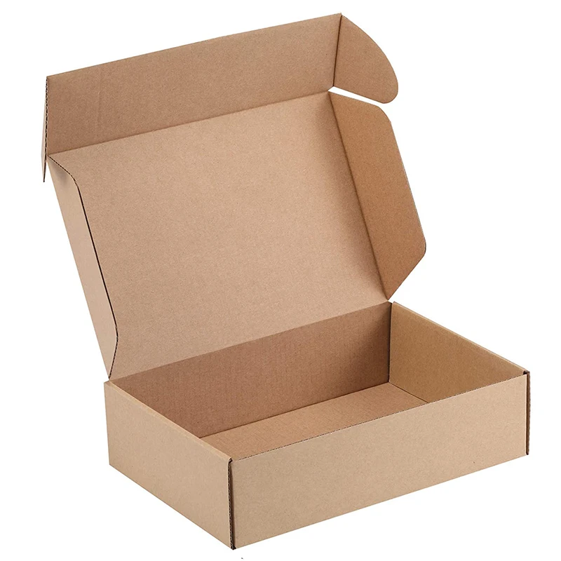[Instock]150*150*50mm kraft craft folding paper packaging corrugated mail box