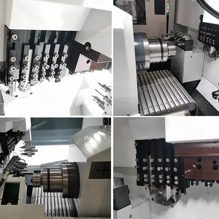 High Quality Dual Spindle Swiss Lathe Swiss Type 5 Axis Cnc Lathe