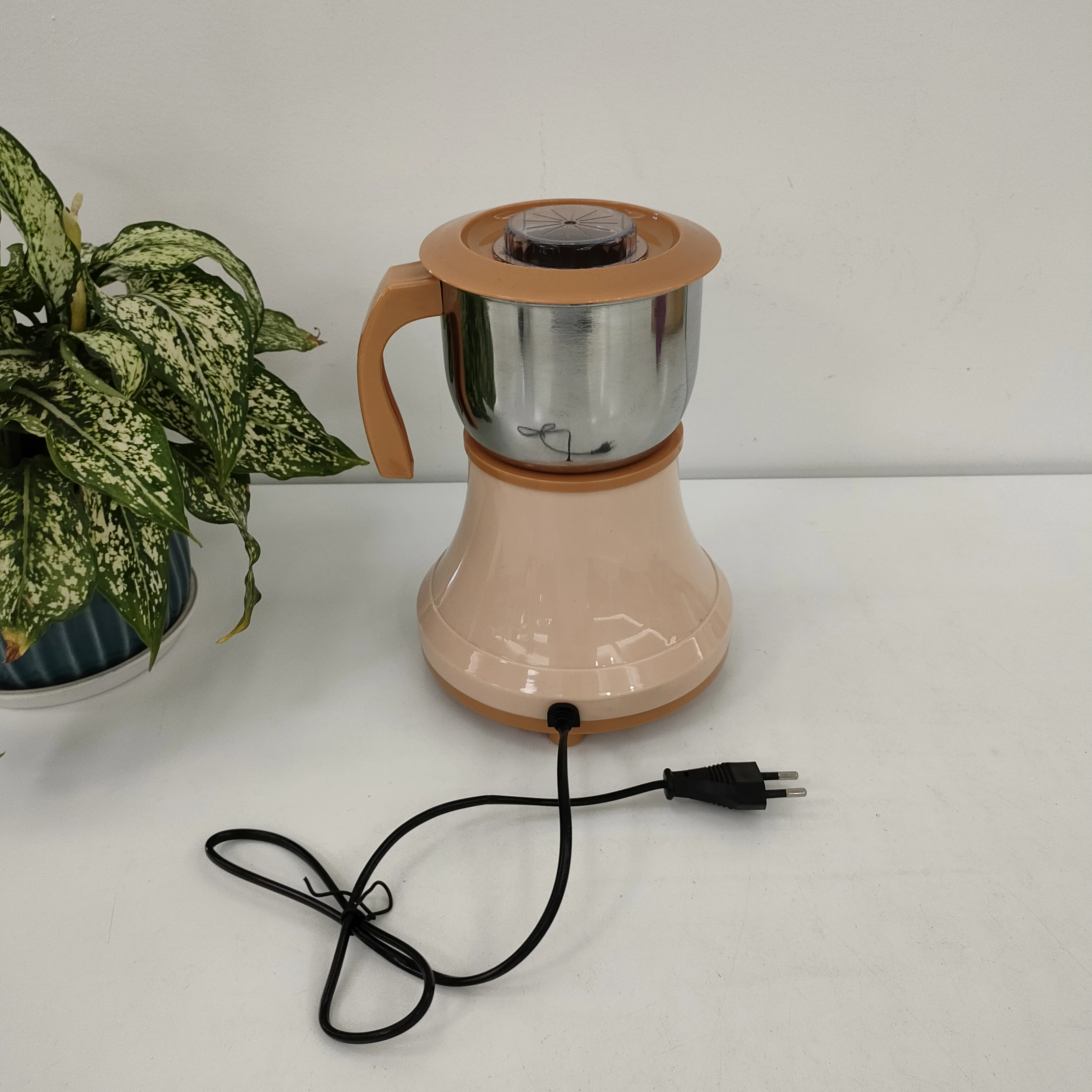 500ml Stainless Steel Electric Coffee Grinder Household Electric Juicer Food Mixer For Home
