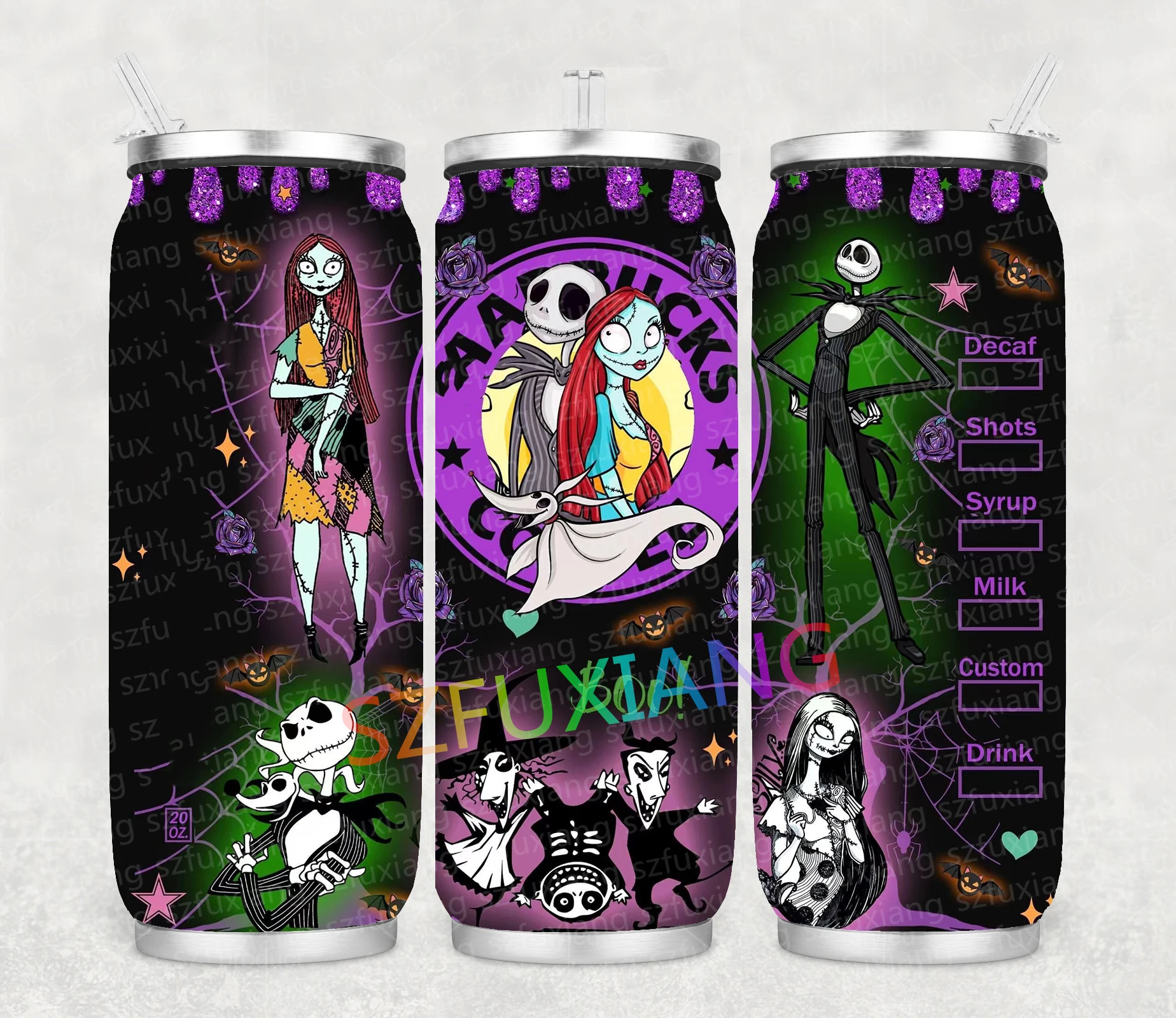 Лидер продаж детская бутылка Jason design из нержавеющей стали содовая кола банка двухсторонний стакан с вакуумной изоляцией для Хэллоуина