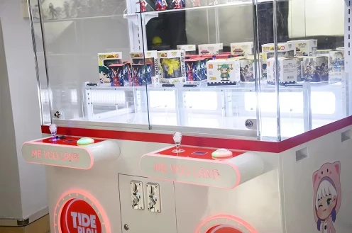 factory wholesale double players crane claw machine big dual-claws vending machine huge 2 players crane claw machine for sale