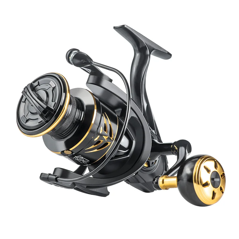 LINNHUE Spinning Reel 2800-7800 6BBS Metal Spool Carp Distant Wheel Reel Fishing WheelLong Shot Sea Fishing Reels