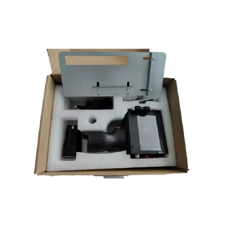 popular  high quality free maintenance TIJ inkjet printer print expiry date and lot number glass bottle coding machine