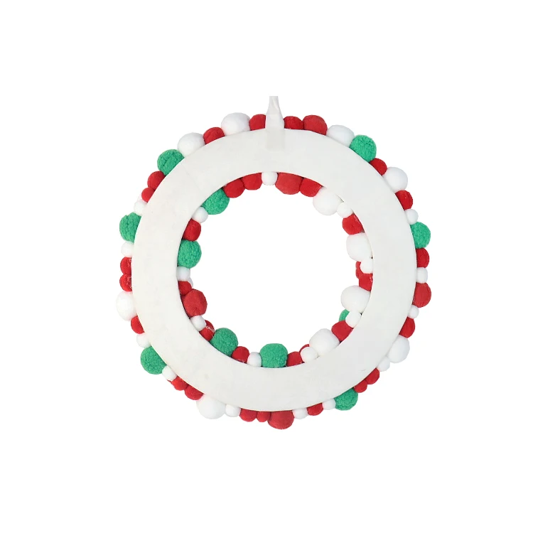 Felt Christmas Wreath Christmas Decoration Felt Wreath/exporter And Producers Of Felt Ball Wreath