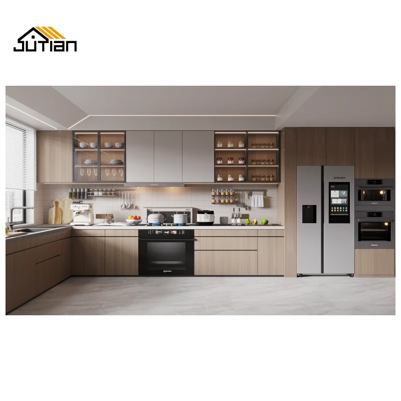 Kitchen Furniture Kitchen Cabinet, Door Top Luxury Cabinets, and Kitchen Islands European Style Kitchen Cabinets