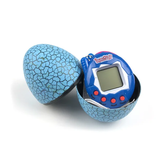 Tumbler Dinosaur Egg Multi-colors Virtual Cyber Digital Pet Game Toy Tamagotchis Digital Electronic E-Pet Christmas Gift