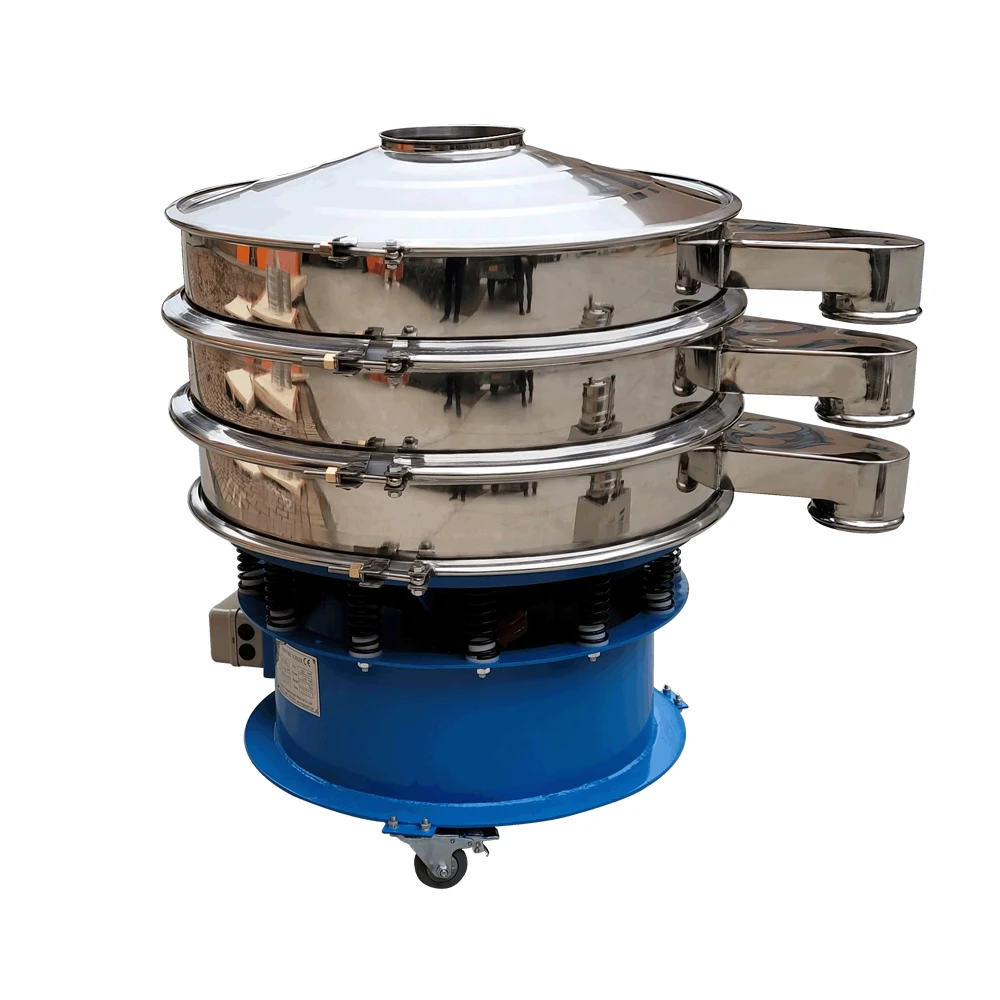 High Efficiency single deck fine starch powder vibro sifter