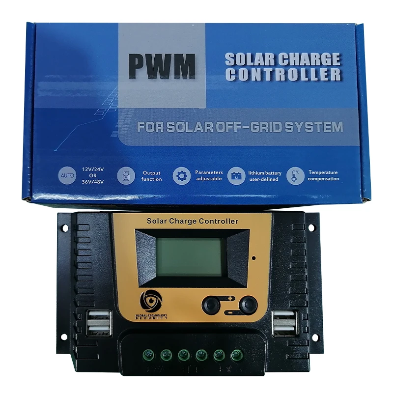 Easy-to-Use Solar Charge Controller with LED Indicators for Battery Health