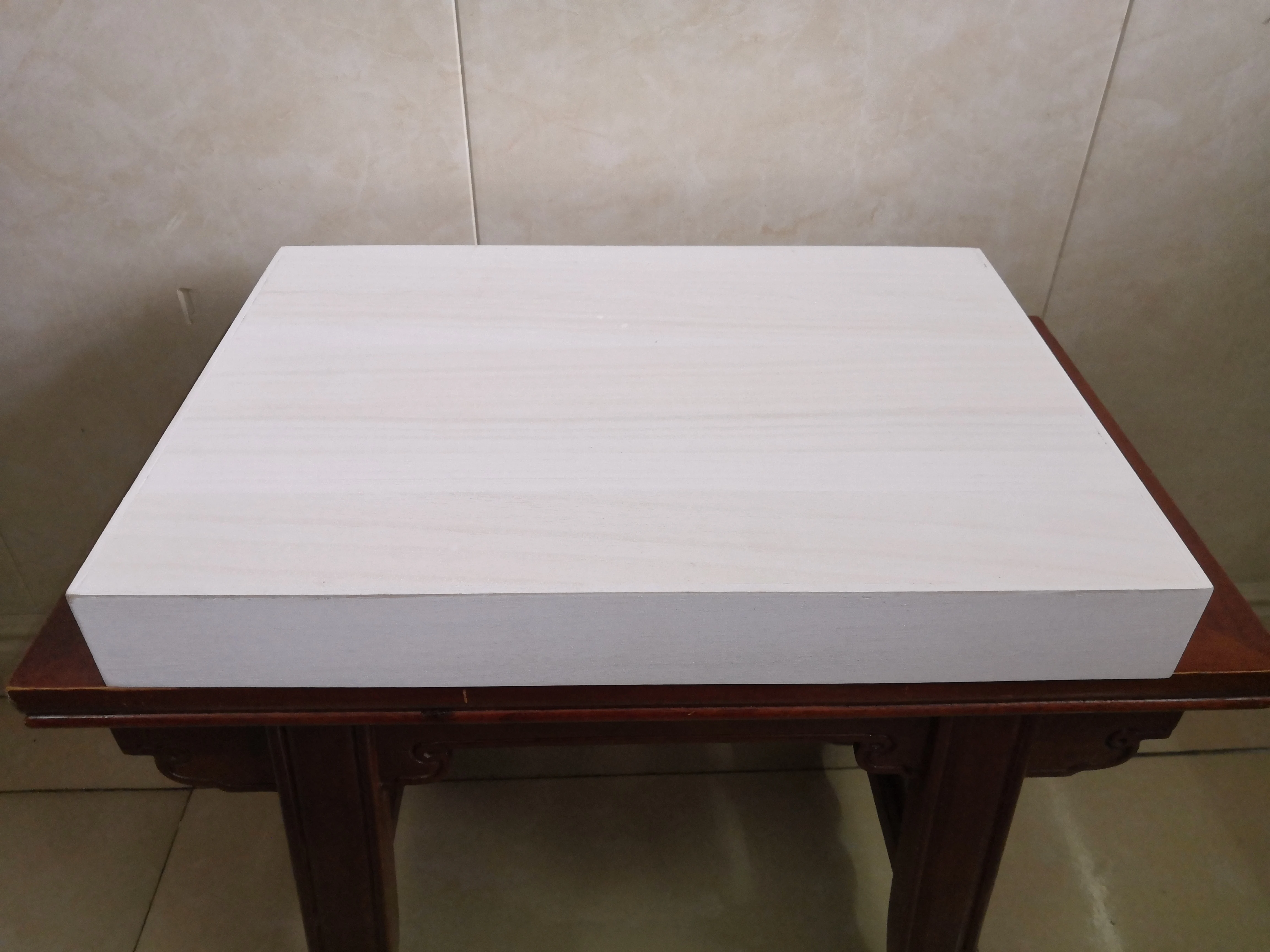 Rustic Wooden Serving Tray for Coffee Table Lap Tray (16.3L x 12.2W x 2H Inches, Multicolor)