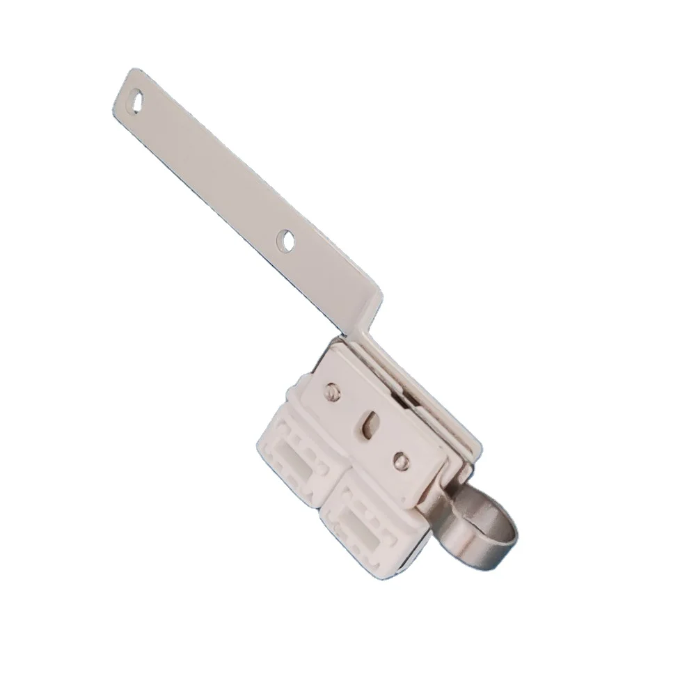 KECO professional ripplefold curtain overlapper and master carrier A0390 for S wave curtain rail used with curtain motor