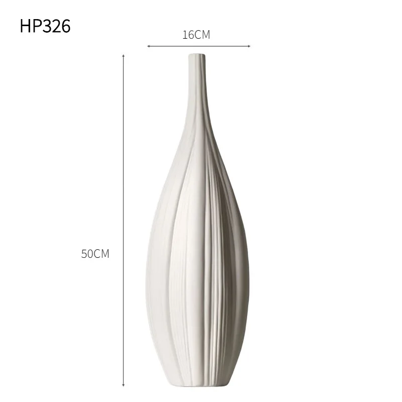 Ceramic garlic vase home accessories creative furniture northern European simple modern furnishings