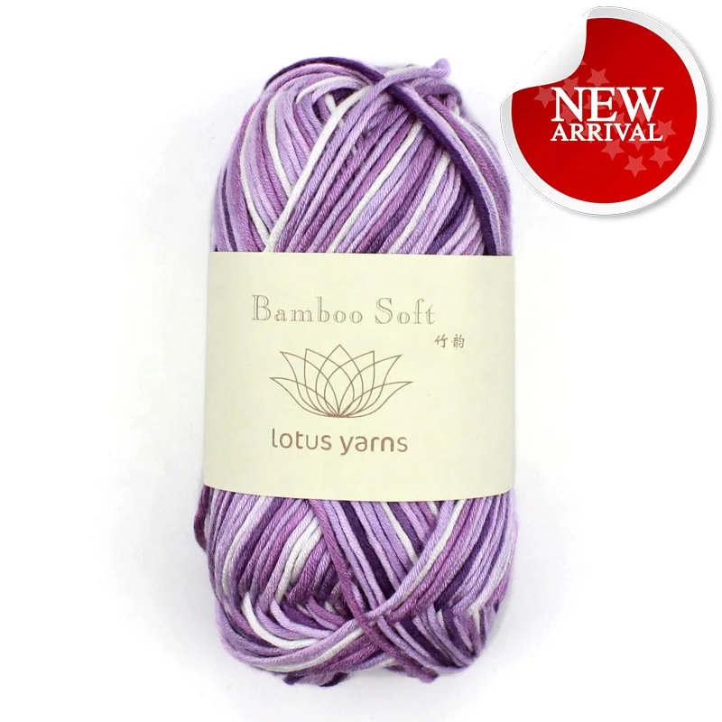 
Lotus 100% bamboo yarn/ Lotus summer hand knitting yarn/ Bamboo Soft knitting yarn  (62149788276)