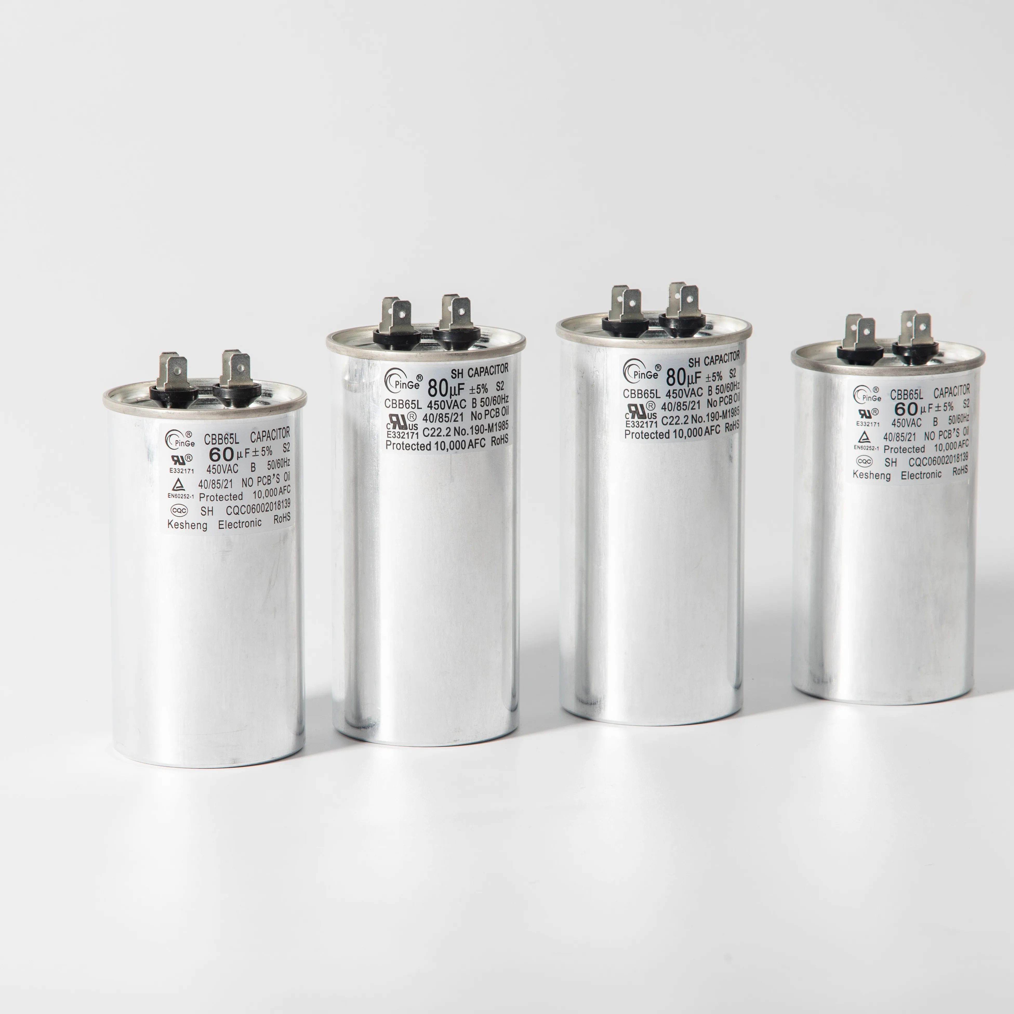 Professional Manufacturer Cbb65 Capacitor 6Uf For Air Conditioner, Refrigerator
