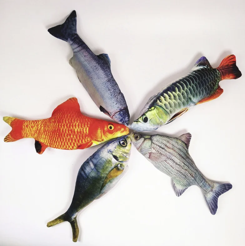 Wholesale cats like electric fish toys with custom/fishing toys