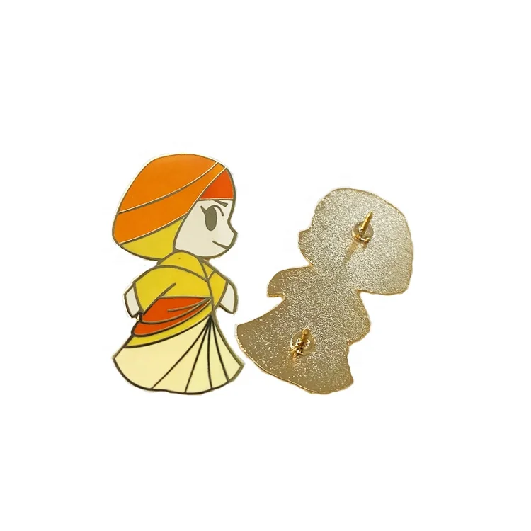 New arrivals  customized Personalized animal hard enamel lapel pin logo custom button clutch badge maker