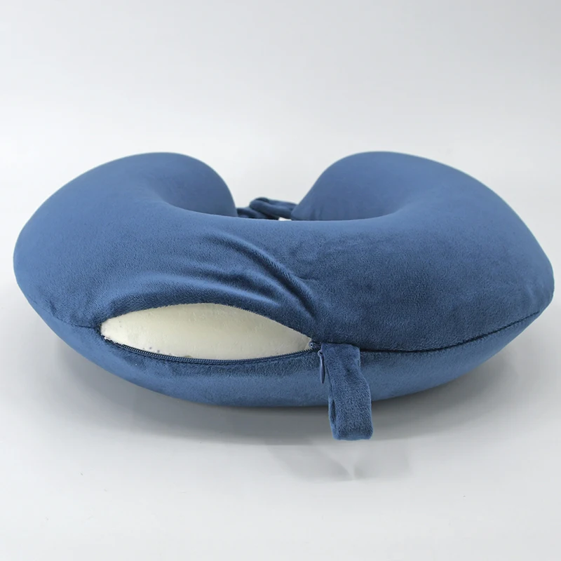 Factory custom U - shape pillow  Memory Travel Neck travel neck pillows for airplanes