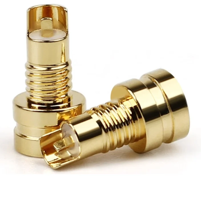 Beryllium Copper MMCX Pin Female Jack Wire Connector For IE800