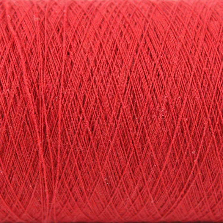 Open End Blended Yarn Weaving PC Yarn Ne20 Yarn For Knitting and Weaving