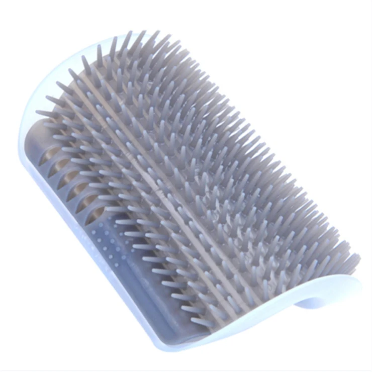 Wall Corner Softer Cat Massage Comb Toys Grooming Cats Brush for Short Long Fur Cats dogs
