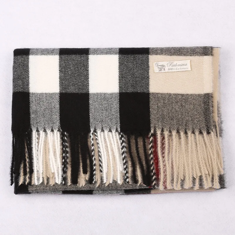High quality wholesale cost price 100% cashmere scarf wool scarf cashmere