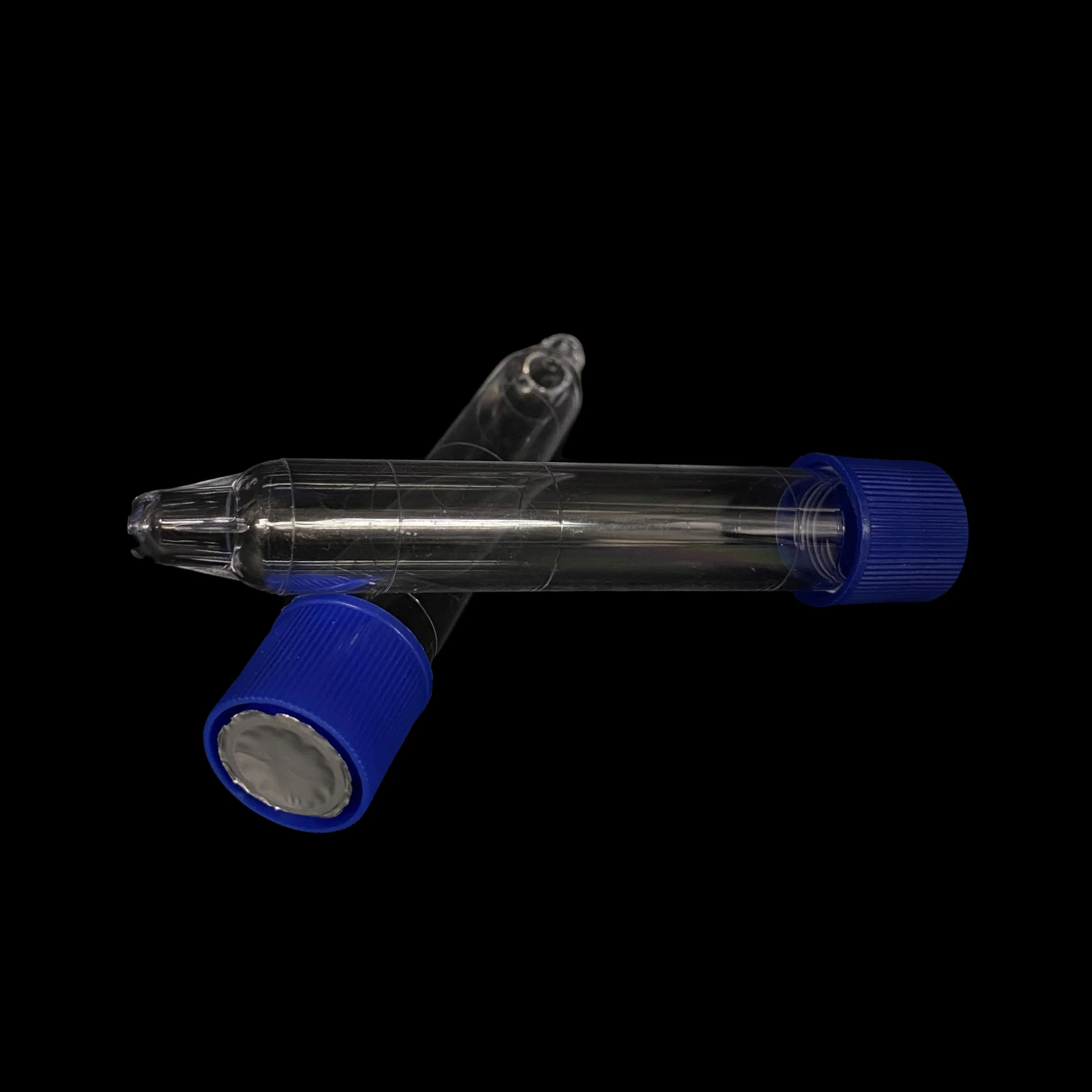 Disposable Conical Bottom Urine Tube Piercable Automation Testing Tube 10ml with Filmed-Cap