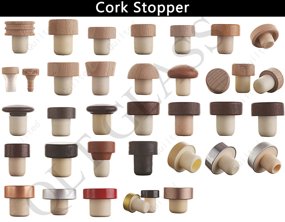 Empty transparent 100ml 200ml 300ml 500ml small flat square glass beverage bottle for wine milk juice drinking