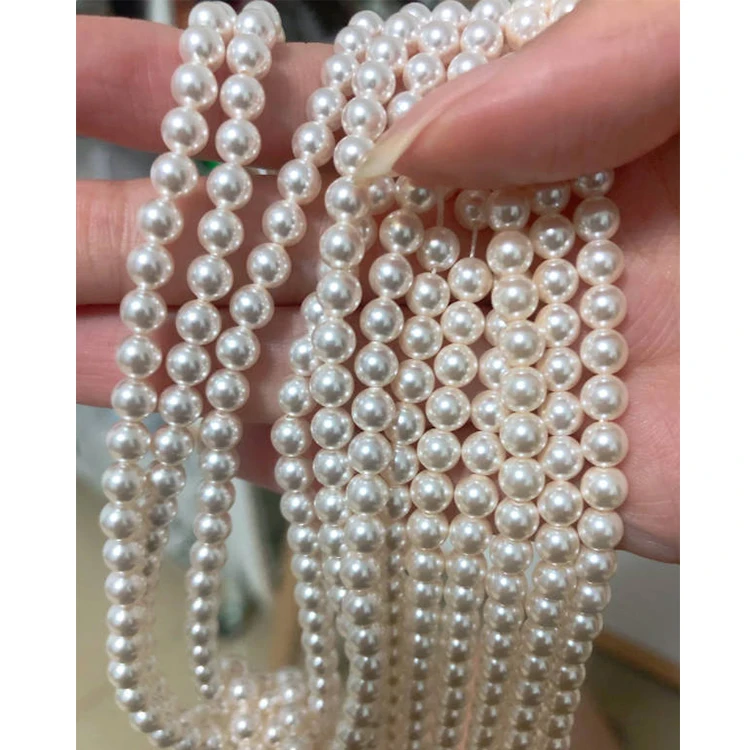 3-12mm Swarovski Naked Pearls Beads Flawless Appearance Brilliant Luster Wholesale For Jewelry Making
