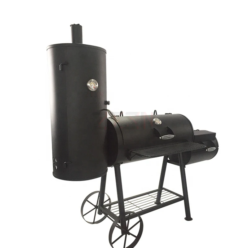 
Rotisserie Restaurant Bar Cafe Hotel High Temperature Resistant BBQ Charcoal Grill Smoker Zesn 