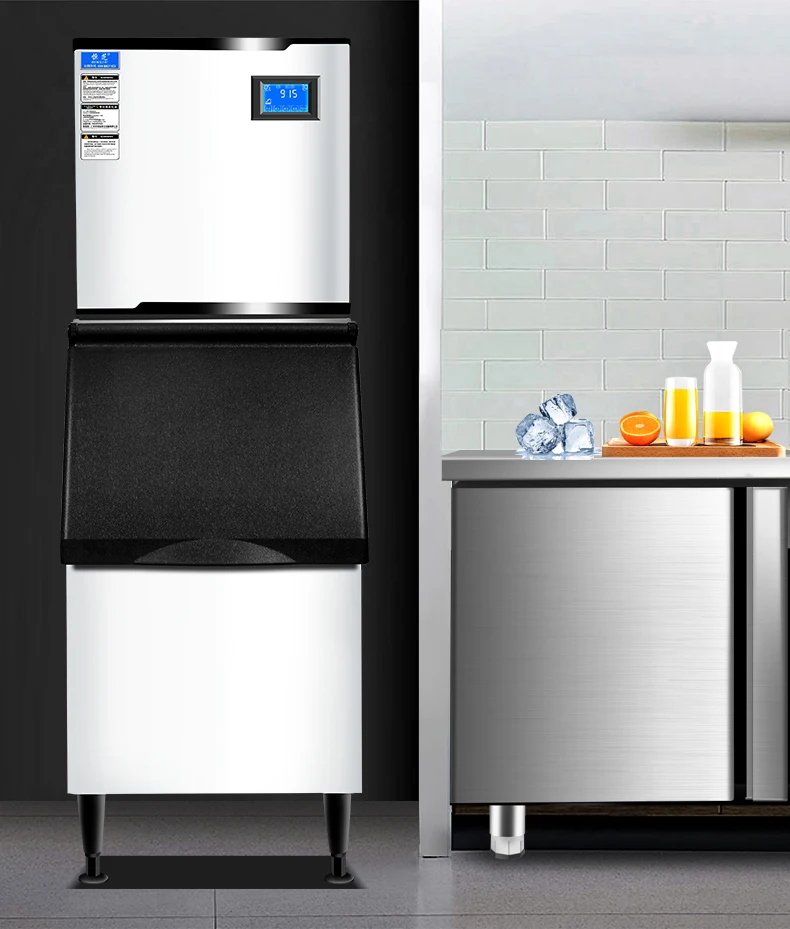 Hengzhi high quality 230 kg / day ice maker machine professional equipment ice maker machine for beverage shop