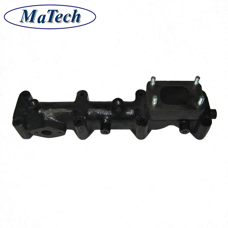 China Manufacturer Custom Cast Iron Car Side Exhaust Manifolds Pipes Component