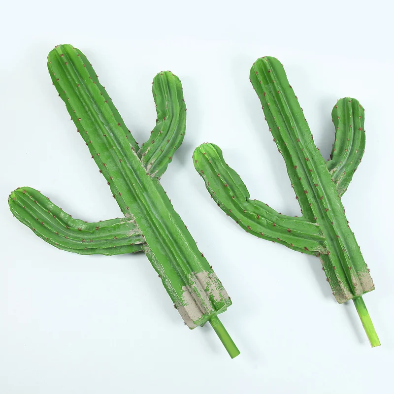 
Wholesale green design home decoration flower realistic artificial cactus plant 