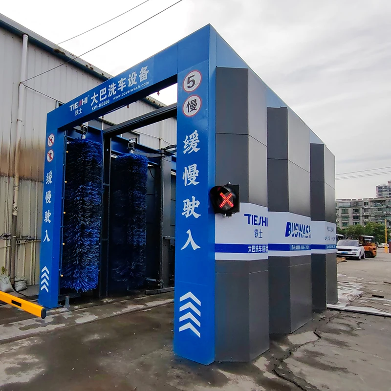 Manufacturers Custom Mesin Cuci Mobil Truck Wash Fully Automatic Bus Body Automatic Tunnel Wash Bus And Truck Washing Machine