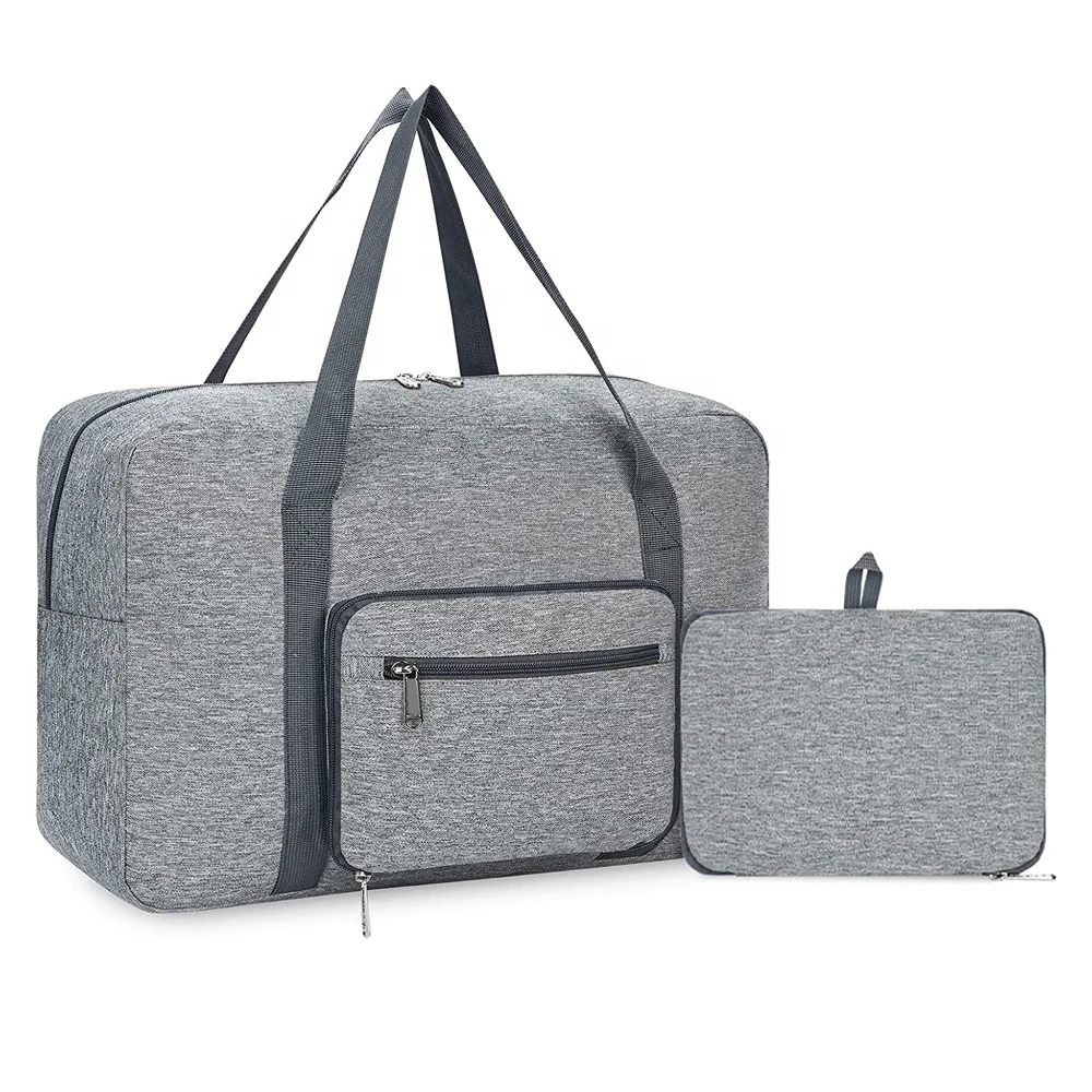 Foldable Duffel Tote Carry on Luggage capacity eco friendly luxury weekender waterproof weekend travel duffle bag for men women