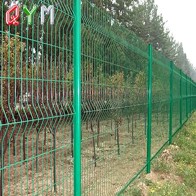 Welded Wire Mesh Fence Panel For Garden 3d Curved Metal Fence