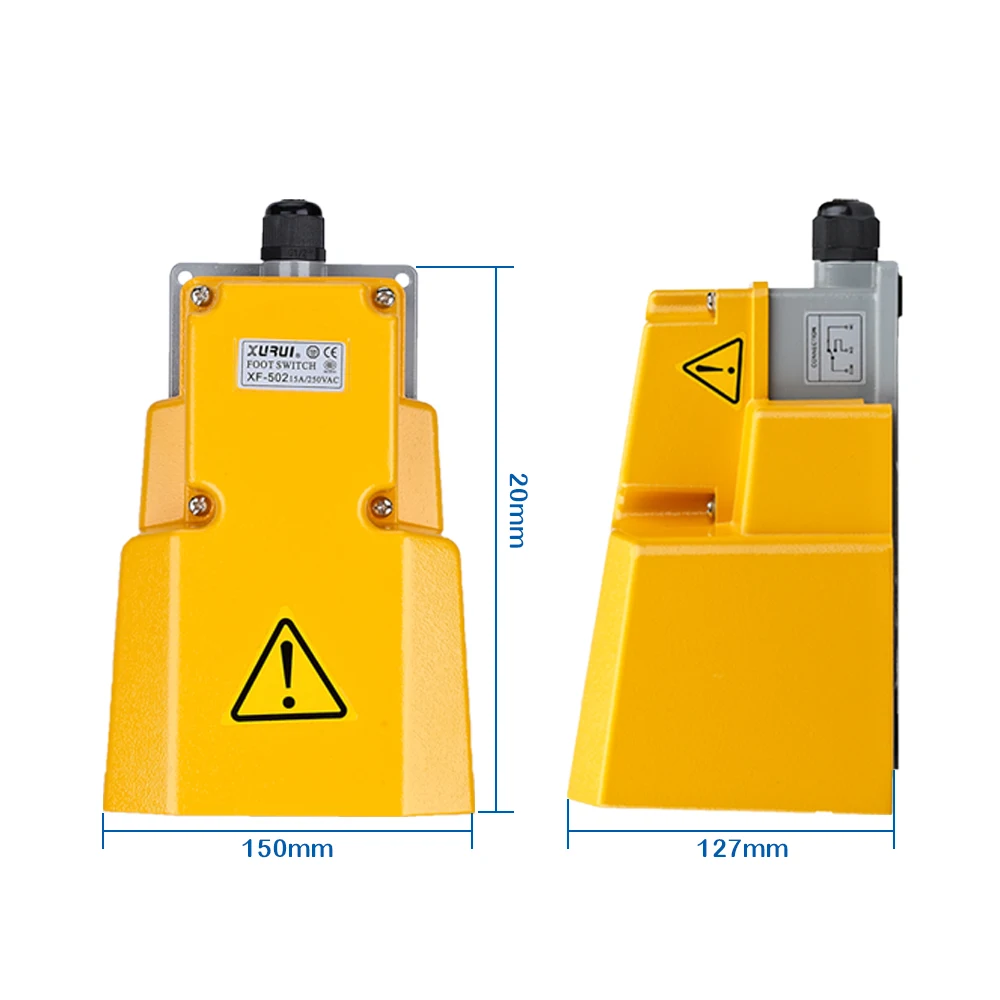 industrial foot pedal switch for welding machine