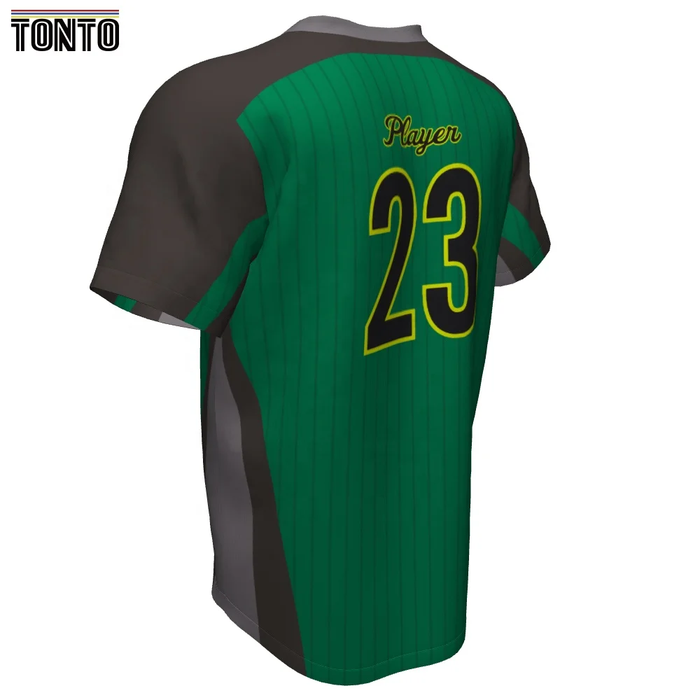 v neck slim fit fashion baseball jersey