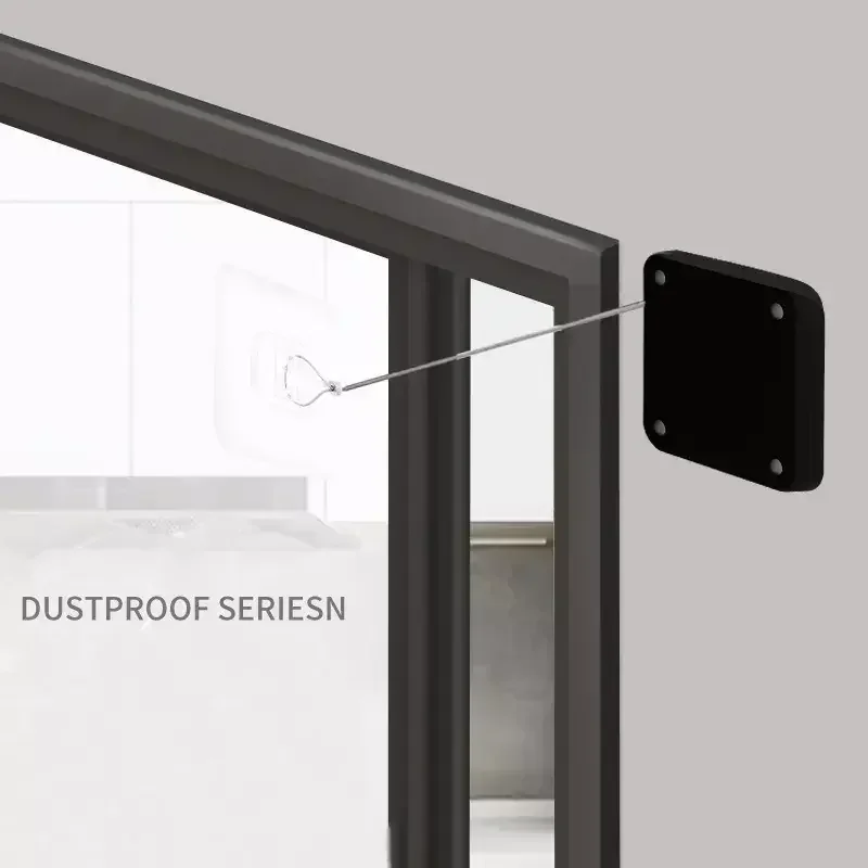 2024 Hot Sale Punch-free Simple Automatic Silent Sensor Door Closer Auto Door Closer Hardware Accessories