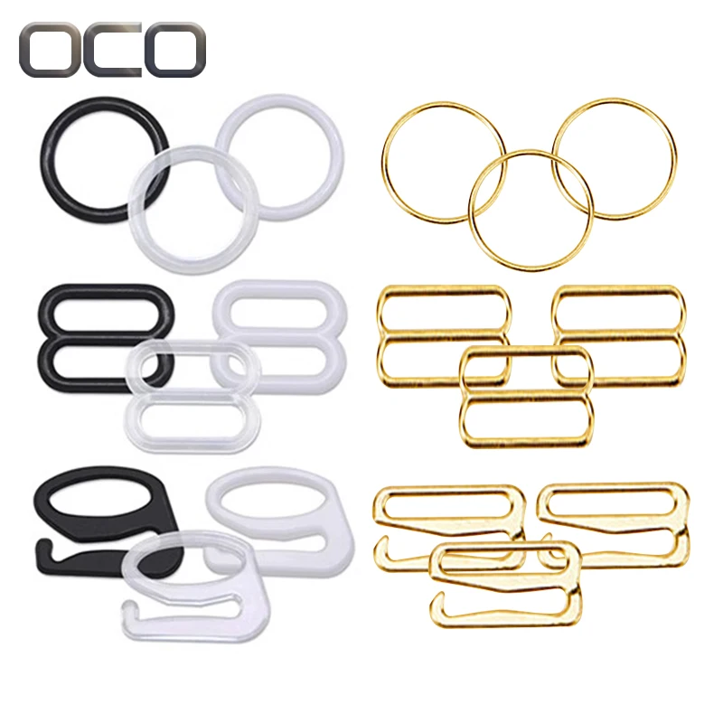 Factory wholesale custom underwear accessory Lingerie Rings And Sliders For Underwear Lingerie Accessory