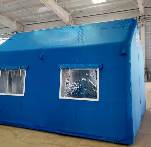 Southeast Asia Waterproof Tsunami Typhoon Earthquake Evacuation Relief Hospital Medical Inflatable Emergency Relief Air Tent
