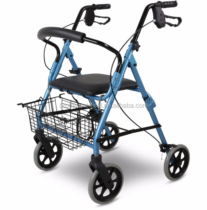 foldable mobility scooters and walker with seat balancing walking walker rollator