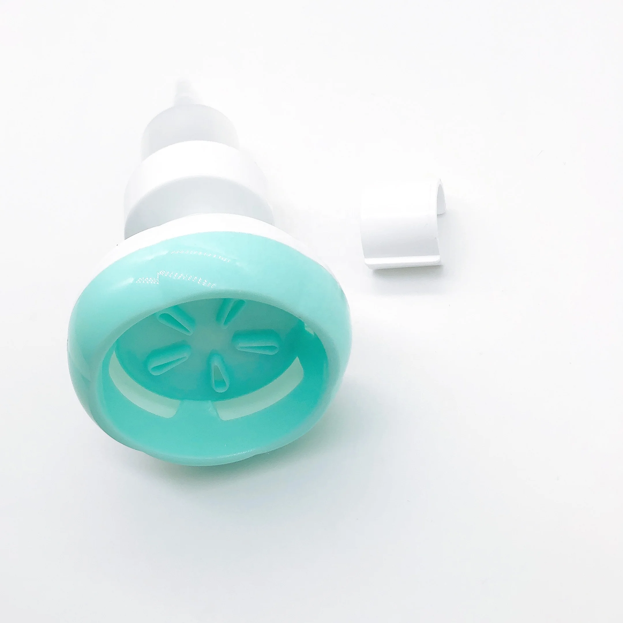 plastic liquid soap flower shape foam dispenser pump 43/400 for bottle