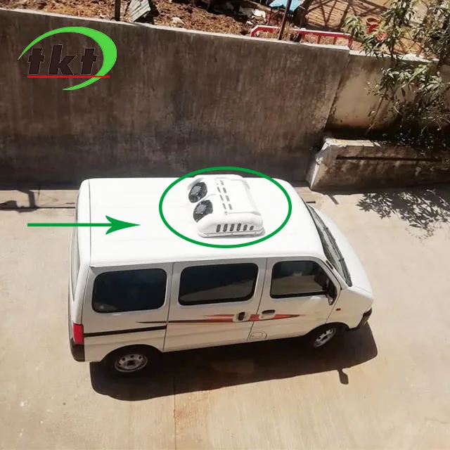 TKT-50ER roof top 24 volt 12v air conditioner for rv caravan truck