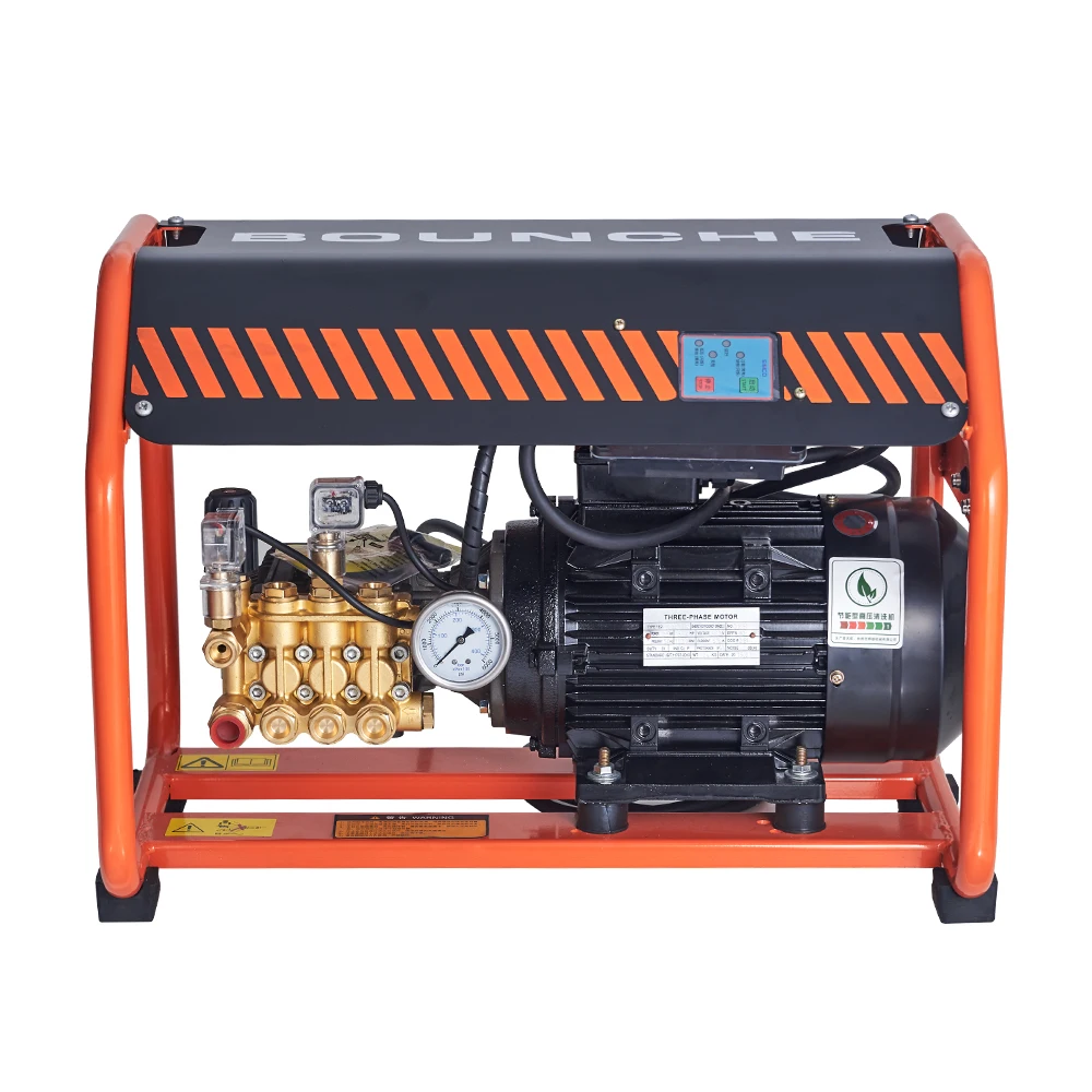 702-3.0T commercial wall-mounted 150bar 1450rpm 3kw 380v high pressure washing machine car wash pump pressure washer for sale