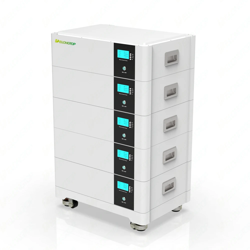 Factory Sell LifePO4 Battery 24V 200Ah 5Kwh Stacked Lithium Battery Deep Cycle 6000 Times Solar Battery