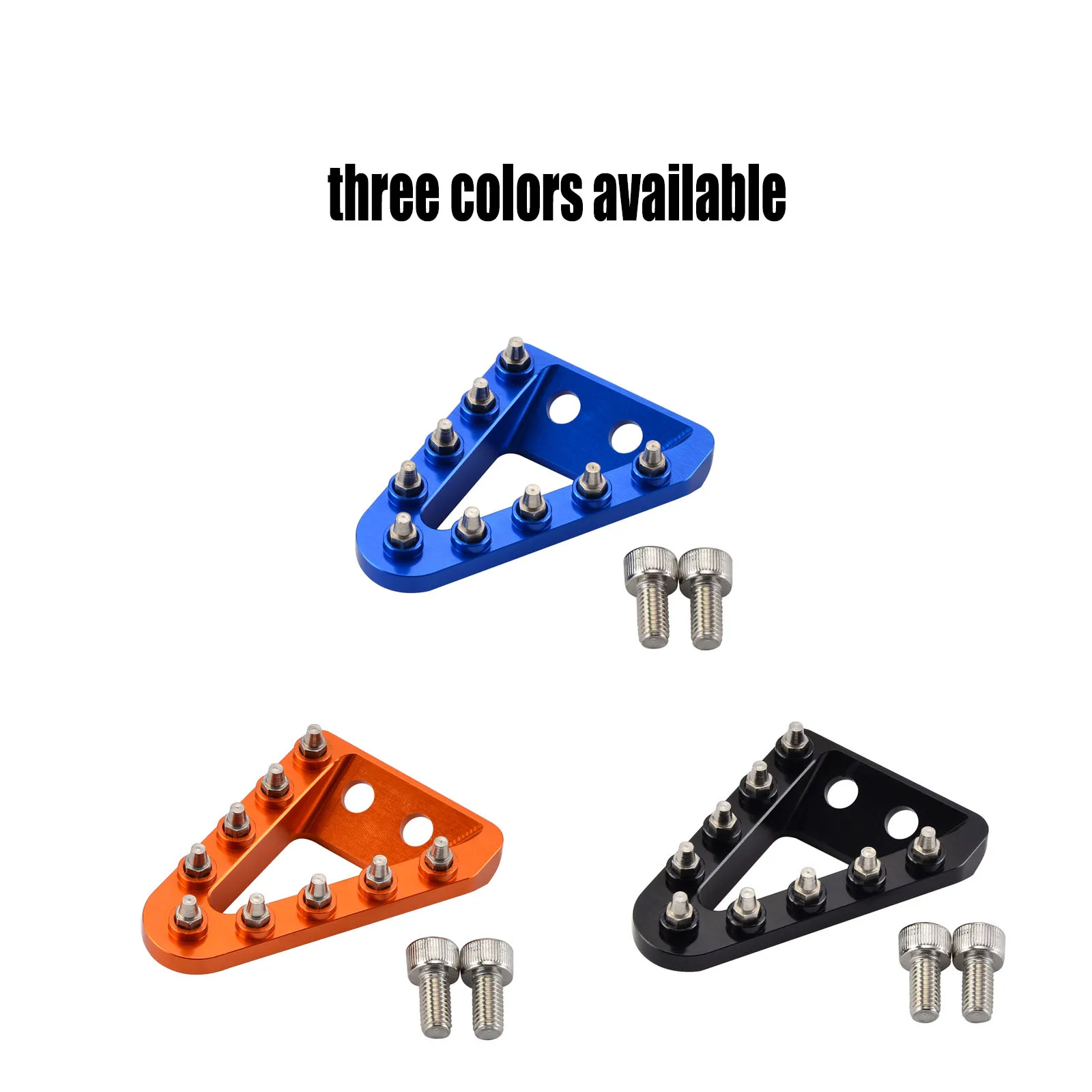 Wider Foot Brake Pedal Lever Step Tip Plate Rest for KTM 250 Factory Edition for outdoor Motorcycle