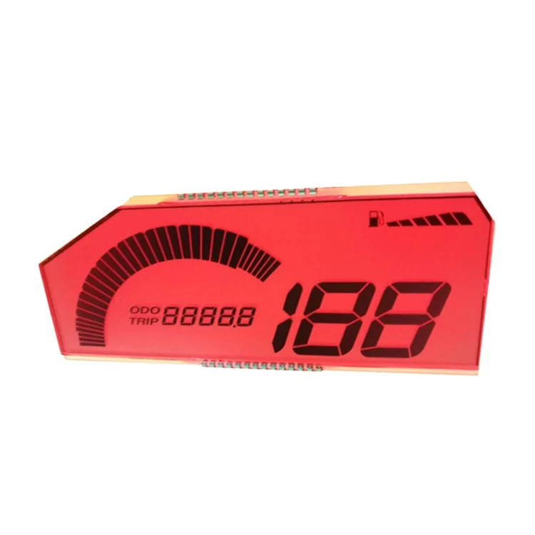 7-сегментный мотоциклетный Спидометр htn ЖК-экран дисплей без подсветки