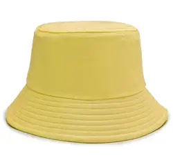 Blank Bucket Cap Women Travel Sun Hat
