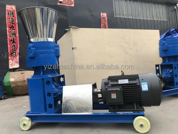 Mini Forage Alfalfa Flat Die Pellet Mill Machine for Sale Animal Chicken Feed Pelletizing Making in Philippines