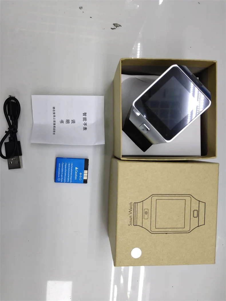 Hot Sale Factory Cheap Price DZ09  Smart Watch Android Phone Call Relogio 2G GSM SIM TF Card Camera BT reloj inteligente 2024