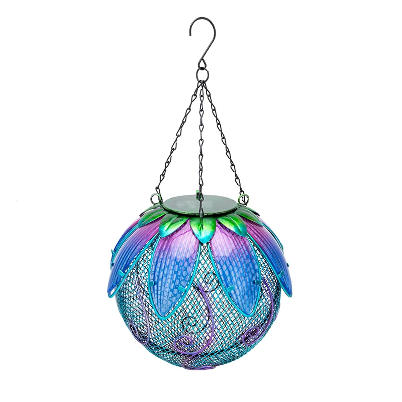 OEM customize metal glass design American European Market bird feeder